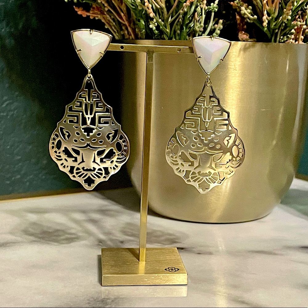 *RARE* Kendra Scott Nichole statement earrings